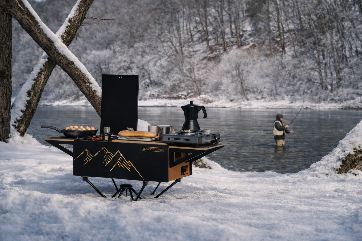 Balticamp kitchen in terrain